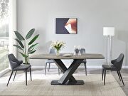 Luxurious ceramic top dining table by J&M additional picture 3