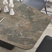 Luxurious ceramic top dining table by J&M additional picture 9