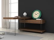 Walnut/glass contemporary office/computer desk by J&M additional picture 7