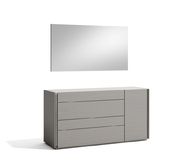 Modern gray finish profile bed in minimalistic style by J&M additional picture 5