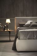 Storage eco-leather tufted headboard bed by J&M additional picture 3