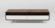 White/walnut retro feel TV Stand by J&M additional picture 2