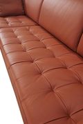 Pumkin Italian leather low-profile modern sectional sofa by J&M additional picture 3