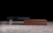 Modern TV/Entertainment unit in black/walnut by J&M additional picture 4