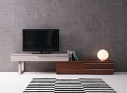 Modern TV/Entertainment unit in taupe/walnut by J&M additional picture 2