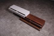 Modern TV/Entertainment unit in taupe/walnut by J&M additional picture 8