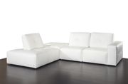 White top grain leather sectional sofa by J&M additional picture 2