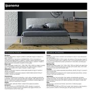 Italian-made platform storage bed by J&M additional picture 6