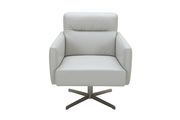 Modern club style full leather accent chair by J&M additional picture 3