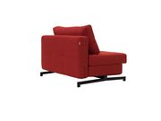 Contemporary sleeper sofa bed loveseat in red by J&M additional picture 2