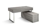Modern desk in matte gray finish by J&M additional picture 2
