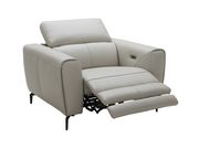 Premium Italian leather power motion sofa by J&M additional picture 3