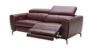 Premium Italian leather power motion sofa by J&M additional picture 2