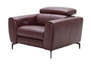 Premium Italian leather power motion sofa by J&M additional picture 8