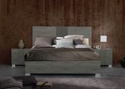 Italian-made modern gray finish bed set by J&M additional picture 3
