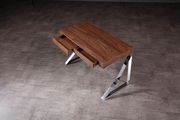 Contemporary walnut computer/office desk by J&M additional picture 4