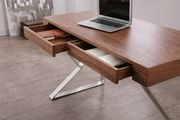Contemporary walnut computer/office desk by J&M additional picture 7