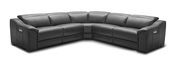 Premium Italian leather motion sectional sofa by J&M additional picture 2