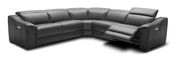 Premium Italian leather motion sectional sofa by J&M additional picture 3