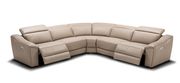 Premium Italian leather motion sectional sofa by J&M additional picture 4