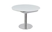 Frosted glass round top glass table w/ extensions by J&M additional picture 8