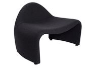 Lounge chair in cashmere fabric by J&M additional picture 2