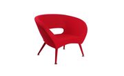 Lounge style red cashmere fabric sofa by J&M additional picture 3