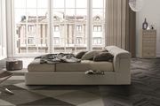 Modern beige king bed w/ storage and platform by J&M additional picture 2