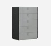 Modern gray/black bedroom set by J&M additional picture 5