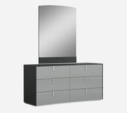 Modern gray/black bedroom set by J&M additional picture 6
