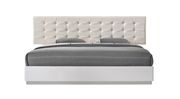 White contemporary bed w/ platform and long hb by J&M additional picture 10