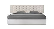 White contemporary bed in full size by J&M additional picture 9