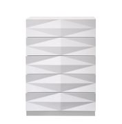 White wide tufted headboard in king size additional photo 4 of 4