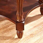 American luxury solid wood end table additional photo 4 of 8