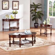 American luxury solid wood end table by La Spezia additional picture 8