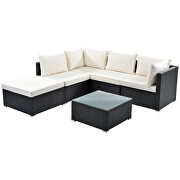 6-piece patio furniture set corner sofa set with thick removable cushions by La Spezia additional picture 16