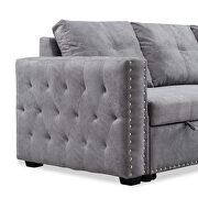 Reversible sleeper sectional storage sofa bed pull-out,corner sofa-bed with storage by La Spezia additional picture 7