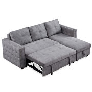Reversible sleeper sectional storage sofa bed pull-out,corner sofa-bed with storage by La Spezia additional picture 8