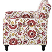 Ustyle accent colorful upholstered armchair additional photo 3 of 9