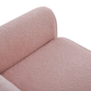 Ustyle accent pink upholstered armchair by La Spezia additional picture 8