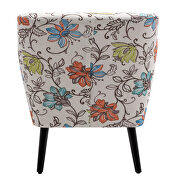 Flower upholstery accenting chair with pillow by La Spezia additional picture 7