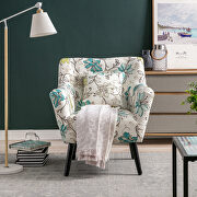 Colorful upholstery accenting chair with pillow by La Spezia additional picture 12