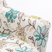 Colorful upholstery accenting chair with pillow by La Spezia additional picture 4