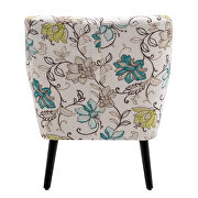 Colorful upholstery accenting chair with pillow by La Spezia additional picture 10