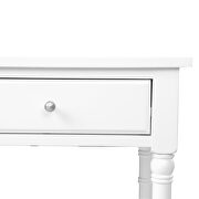 White wood american solid wood sofa table by La Spezia additional picture 2