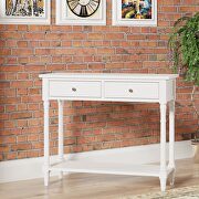 White wood american solid wood sofa table by La Spezia additional picture 9