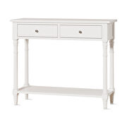 White wood american solid wood sofa table by La Spezia additional picture 10