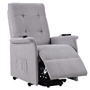 Power lift recliner chair with adjustable massage function by La Spezia additional picture 3