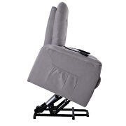 Power lift recliner chair with adjustable massage function by La Spezia additional picture 6