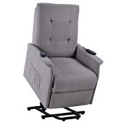 Power lift recliner chair with adjustable massage function by La Spezia additional picture 9